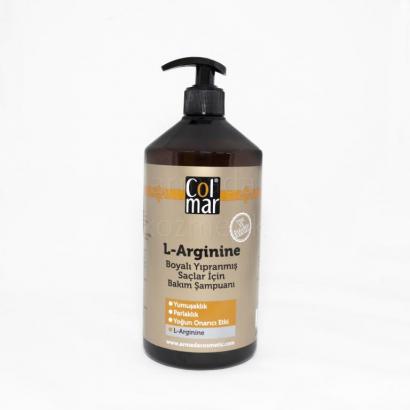 COL-MAR L-ARGININE BOYALI YIPRANMIŞ SAÇLAR İÇİN BAKIM ŞAMPUANI 1.000 ml.